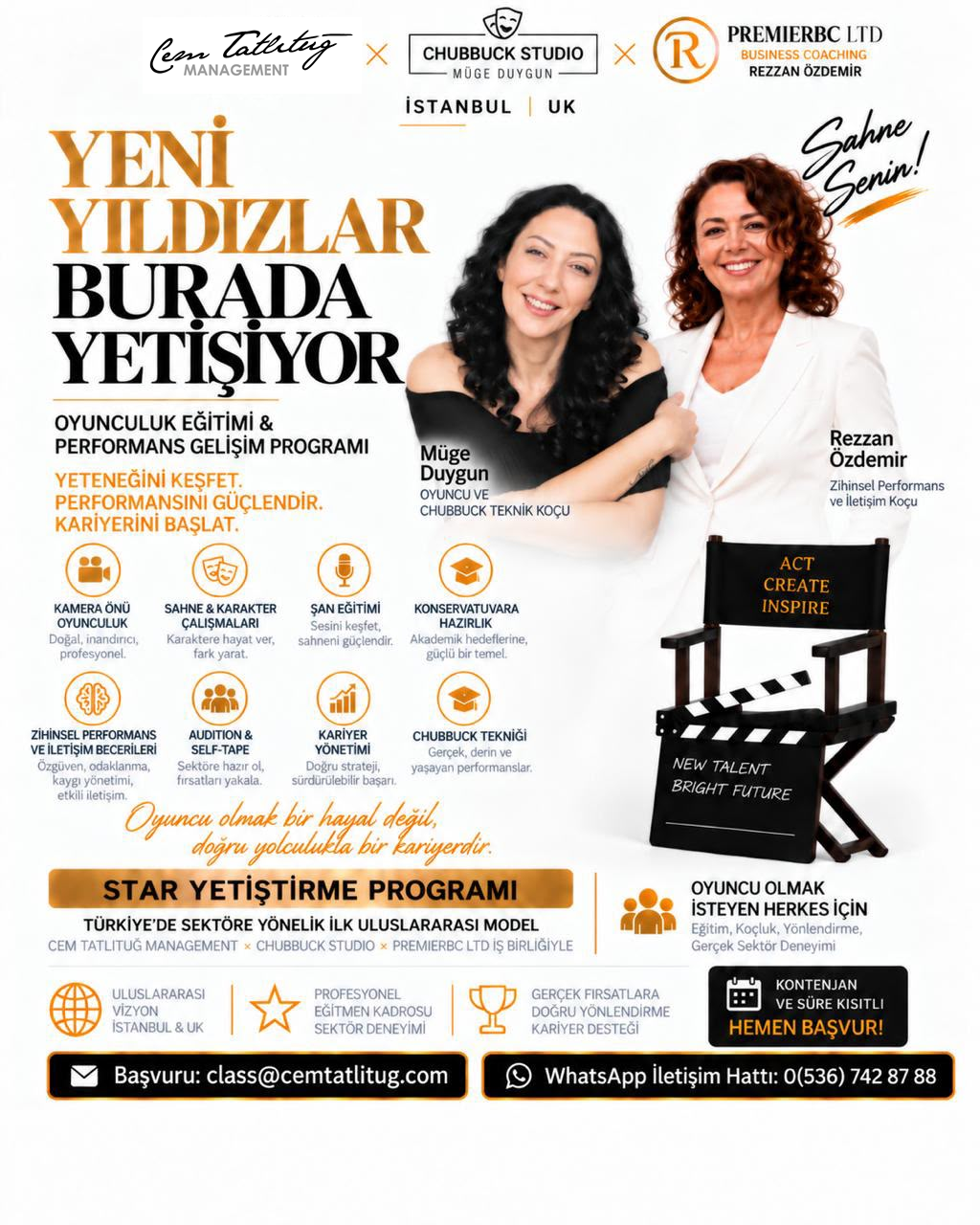 Yeni Yıldızlar Burada Yetişiyor program afişi